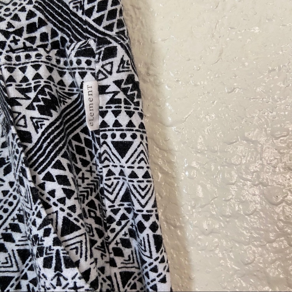 Element | Aztec Pattern Mesh Detail Wide Leg Pants - image 4